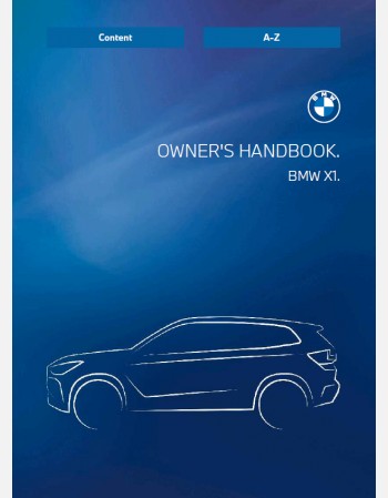 bmw x1 2024 owners manual